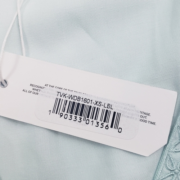 NWT Tavik Morocco Blue Tunic Dress / Swim Cover-up Blue Green - Picture 10 of 12